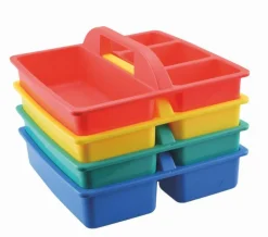 Outlet Opbevaringsbakker m. håndtag, 4 stk