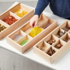 Sale tickit® Opdagelsesæsker af træ, 3 stk