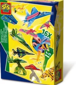 Outlet SES Creative Origami - Papirflyvere 16 stk