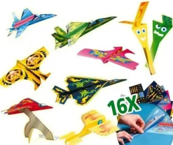 Outlet SES Creative Origami - Papirflyvere 16 stk