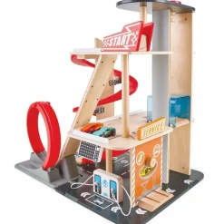 Online Hape Parkeringshus inkl. stunt-rampe