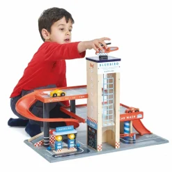 Tender Leaf Parkeringshus med elevator