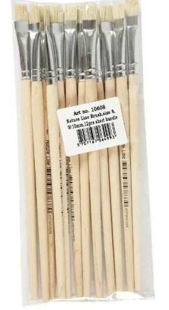 Best Creativ Company Pensler Nature Line - Flade, 12 stk