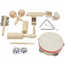 Discount Beleduc Percussionsæt med 11 instrumenter