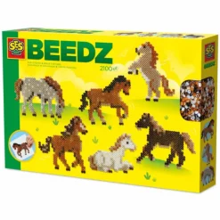 Hot SES Creative Perler - Heste, 2.100 stk