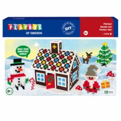 Hot Playbox Perlesæt - Peberkagehus, 5.000 stk