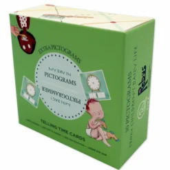 Clearance Ciha Piktogram supplement - Lær klokken, 30 kort