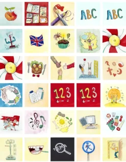 Best Ciha Piktogram supplement - Skoledag, 30 kort