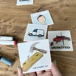 Clearance Ciha Piktogram supplement - Tegn selv-kort, 30 stk