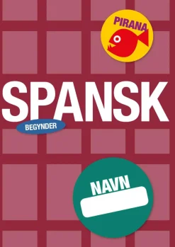 Clearance Pirana træningshæfte - Begynder: Spansk 6.-9. kl.