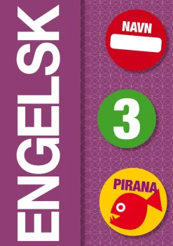 Best Pirana træningshæfte - Engelsk: 3.-5. kl.