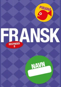 Sale Pirana træningshæfte - Fransk: Begynder + Letøvet