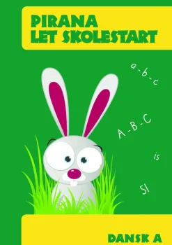 Hot Pirana træningshæfte - Let Skolestart: Dansk