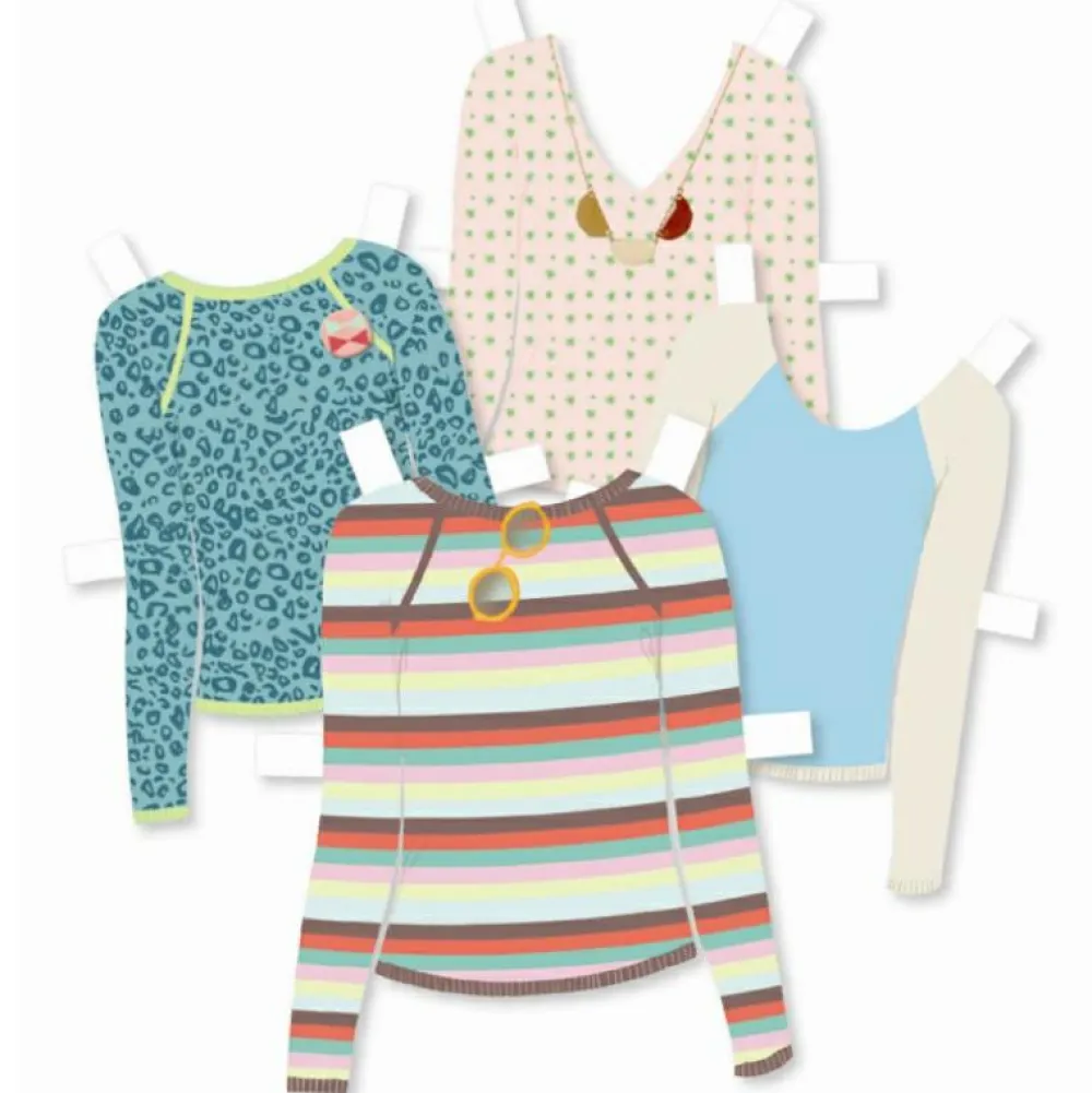 Discount Djeco Påklædningsdukke - 100+ dele