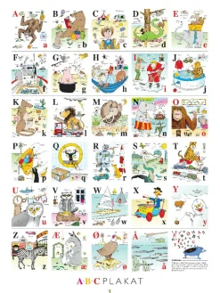 Best Plakat 60 x 80 cm. - ABC