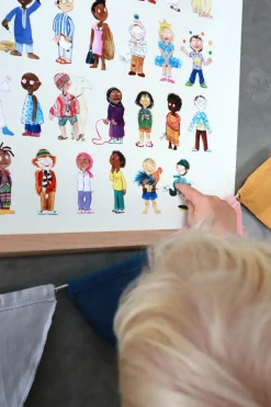 New Ciha Plakat 50 x 70 cm - Børn som mig