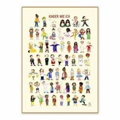 New Ciha Plakat 50 x 70 cm - Børn som mig