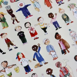 New Ciha Plakat 50 x 70 cm - Børn som mig