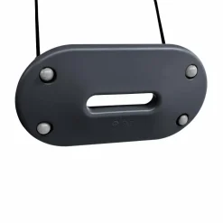 Outlet DICE Plastgynge 45 x 24 cm - Antracit (sort reb)