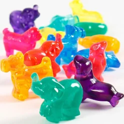 Discount Creativ Company Plastperler - Figurmix dyr, 55 gr. (ca. 32 stk)