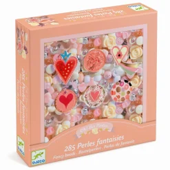 Online Djeco Plastperler - Hjerter, 285 stk