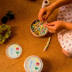 New Dantoy Plastperler - Pastel, 280 stk