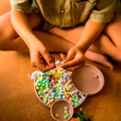 New Dantoy Plastperler - Pastel, 520 stk