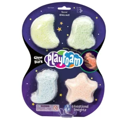 Learning Resources Playfoam 4-pak - Glow in the dark