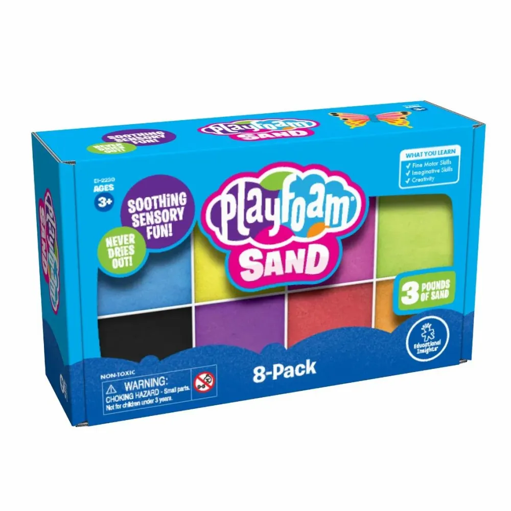 Discount Learning Resources Playfoam Sand 8-pak
