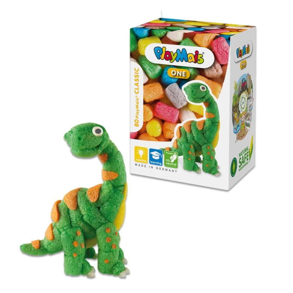 Outlet PlayMais Classic One - Dinosaur, 80 stk