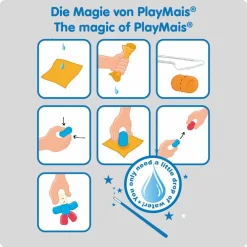 Outlet PlayMais Classic One - Dinosaur, 80 stk