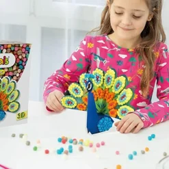 Online PlayMais 3D Mosaic - Påfugl, 2.300 stk