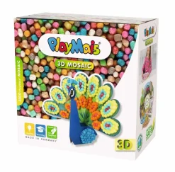 Online PlayMais 3D Mosaic - Påfugl, 2.300 stk