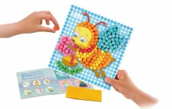 Clearance PlayMais Mosaik-kort - Dyr, 4 x 6 stk