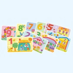 Hot PlayMais tilbehør - Leg & Lær kort, 84 stk