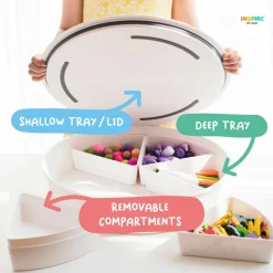 Online Inspire My Play PlayTRAY sansebakke inkl. låg
