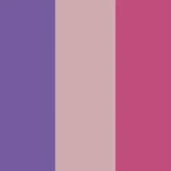 New Creativ Company Plus Color tusser - Lyserød/Lilla/Rosa, 3 stk.