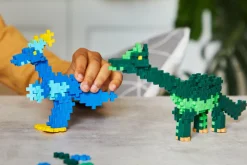 Plus-Plus - Lær at bygge dinosaurer, 600 stk