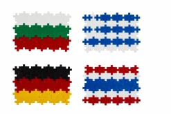 Clearance Plus-Plus  - Lær at bygge verdensflag, 700 stk