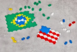 Clearance Plus-Plus  - Lær at bygge verdensflag, 700 stk