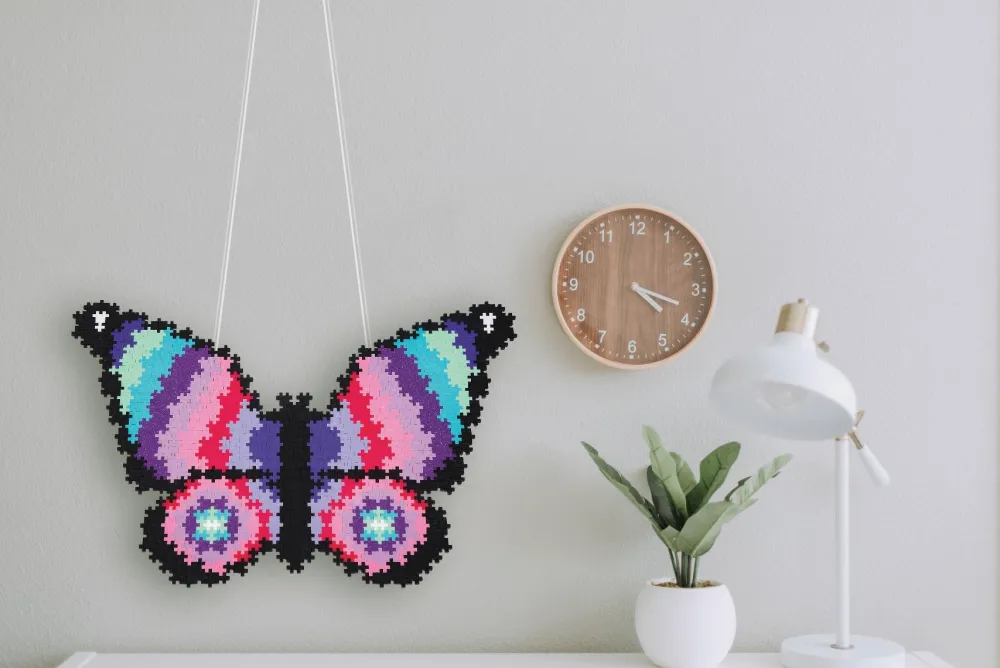 New Plus-Plus - Puzzle By Number, Sommerfugl 800 stk