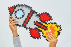 New Plus-Plus - Puzzle By Number, Raket 500 stk