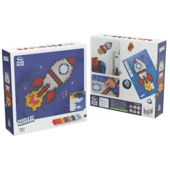 New Plus-Plus - Puzzle By Number, Raket 500 stk