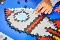 New Plus-Plus - Puzzle By Number, Raket 500 stk