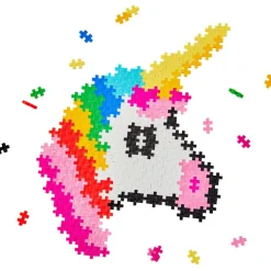 Online Plus-Plus - Puzzle By Number, Enhjørning 250 stk