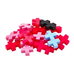 Discount Plus-Plus BIG i rør - Flamingo, 15 stk