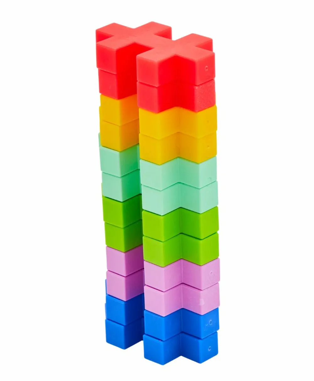 New Plus-Plus BIG i rør - Tropical Mix, 15 stk