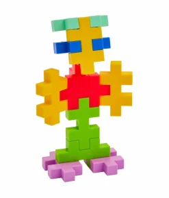 New Plus-Plus BIG i rør - Tropical Mix, 15 stk