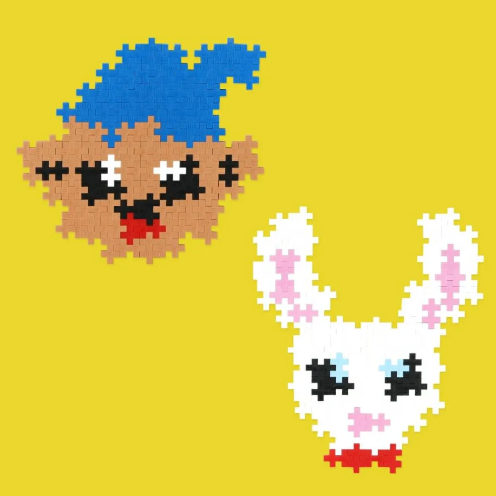 Outlet Plus-Plus i rør - Bamse & Lille Hopsa, 240 stk