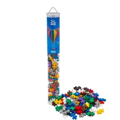 Plus-Plus i rør - Basis Mix, 100 stk.